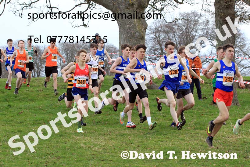 Mens Under-17s 2023 NEHL, Alnwick, Northumberland. Photo: David T. Hewitson/Sports for All Pics